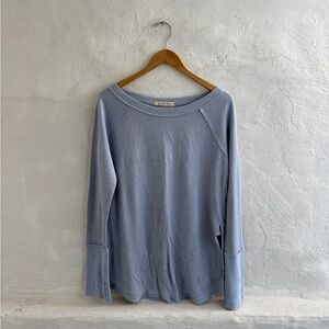 We the free light blue thermal